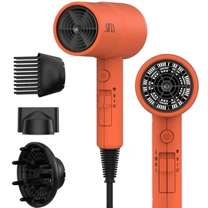 Hair Dryer with Diffuser,Comb Full-Featured Blow Dryer 110V(Orange) | 3 Heat/2 Speed;Cold shut button;Lightweight;Compact Size;High Temp;Low Airflow;Same Results;Less Expense Hair Dryer with Diffuser,Comb Full-Featured Blow Dryer 110V(Orange) | 3 Heat/2 Speed;Cold shut button;Lightweight;Compact Size;High Temp;Low Airflow;Same Results;Less Expense
