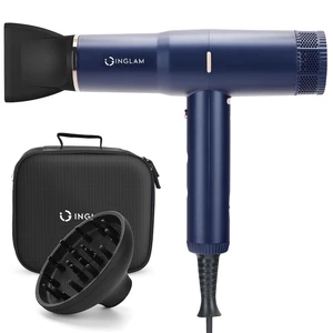 Hair Dryer, 1875W Ionic Blow Dryer with Diffuser, 110, 000 RPM High-Speed Brushless Motor for Fast Drying, 3 Heat Settings & 3 Speed & Cold Settings, Low Noise Hair Dryer, 1875W Ionic Blow Dryer with Diffuser, 110, 000 RPM High-Speed Brushless Motor for Fast Drying, 3 Heat Settings & 3 Speed & Cold Settings, Low Noise