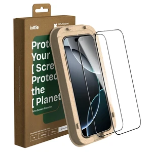 Terra iPhone 16 Pro Max Tempered Glass Screen Protector Military Grade 9H Hardness Shatterproof Scratch Resistant, Edge to Edge Protection Easy Bubble Free Install, 2 Pack Terra iPhone 16 Pro Max Tempered Glass Screen Protector Military Grade 9H Hardness Shatterproof Scratch Resistant, Edge to Edge Protection Easy Bubble Free Install, 2 Pack