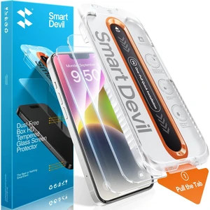 2 Pack Screen Protector for iPhone 17e/16e/14/13/13 Pro | 9H Hardness Military Grade Shatterproof HD Clear Tempered Glass, Easy to Install, Auto Bubble-Free and Dust-Free Box 2 Pack Screen Protector for iPhone 17e/16e/14/13/13 Pro | 9H Hardness Military Grade Shatterproof HD Clear Tempered Glass, Easy to Install, Auto Bubble-Free and Dust-Free Box