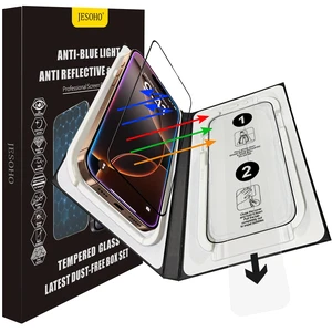 Blue Light Blocking Screen Protector for iPhone 16 Pro Max,2 Pack | Eye Protection HD Anti Blue Light Tempered Glass, Case Friendly, Scratch-Resistant, No Bubble, Easy Installation,6.9" Blue Light Blocking Screen Protector for iPhone 16 Pro Max,2 Pack | Eye Protection HD Anti Blue Light Tempered Glass, Case Friendly, Scratch-Resistant, No Bubble, Easy Installation,6.9"