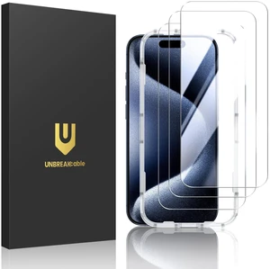 3-Pack Screen Protector for iPhone 15 Pro Max Tempered Glass | Shatterproof, Easy Install, 9H Hardness, 99.99% HD Clear, Bubble-Free, Anti-Fingerprint, Scratch Resistant, Case Friendly 3-Pack Screen Protector for iPhone 15 Pro Max Tempered Glass | Shatterproof, Easy Install, 9H Hardness, 99.99% HD Clear, Bubble-Free, Anti-Fingerprint, Scratch Resistant, Case Friendly