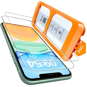 for iPhone 11 / XR Screen Protector, Easy Installation | Bubble-Free, 9H+ Tempered Glass, 8FT Military Grade Shatterproof, Anti-Scratch, Case Friendly HD Clear 6.1" 2 Pack for iPhone 11 / XR Screen Protector, Easy Installation | Bubble-Free, 9H+ Tempered Glass, 8FT Military Grade Shatterproof, Anti-Scratch, Case Friendly HD Clear 6.1" 2 Pack
