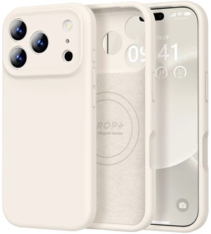 Magnetic for iPhone 17 Pro Max Case 6.9" Silicone, Stone | Compatible with Magsafe, Full Camera Protection, Soft Microfiber Lining, Shockproof Protective Case for iPhone 17 Pro Max Magnetic for iPhone 17 Pro Max Case 6.9" Silicone, Stone | Compatible with Magsafe, Full Camera Protection, Soft Microfiber Lining, Shockproof Protective Case for iPhone 17 Pro Max