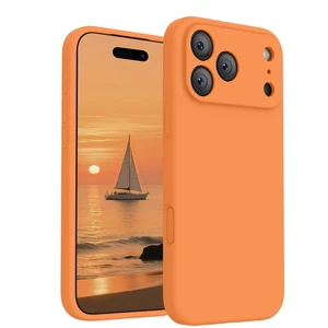 Magnetic for iPhone 17 Pro Max Case, 6.9", Orange | Compatible with MagSafe, Integrated Silicone Camera Control Button, Camera Protection, Anti-Scratch Soft Microfiber Lining Magnetic for iPhone 17 Pro Max Case, 6.9", Orange | Compatible with MagSafe, Integrated Silicone Camera Control Button, Camera Protection, Anti-Scratch Soft Microfiber Lining