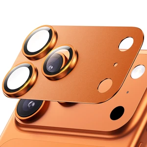 for iPhone 17 Pro Max Camera Lens Protector - 12FT Shatterproof | Military Grade Protection, Strong Adsorption, 9H+ Tempered Glass Camera Screen, Full Protective Cover, Case Friendly, Orange for iPhone 17 Pro Max Camera Lens Protector - 12FT Shatterproof | Military Grade Protection, Strong Adsorption, 9H+ Tempered Glass Camera Screen, Full Protective Cover, Case Friendly, Orange