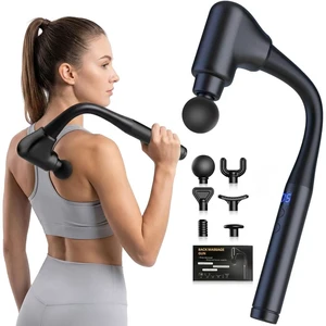 Massage Gun Extension Handle Massager Christmas Birthday Gifts | Back Massager Deep Tissue Muscle Massager Portable Percussion Massage Gun 10 Speeds & 6 Massage Heads Body Carrying Case Massage Gun Extension Handle Massager Christmas Birthday Gifts | Back Massager Deep Tissue Muscle Massager Portable Percussion Massage Gun 10 Speeds & 6 Massage Heads Body Carrying Case