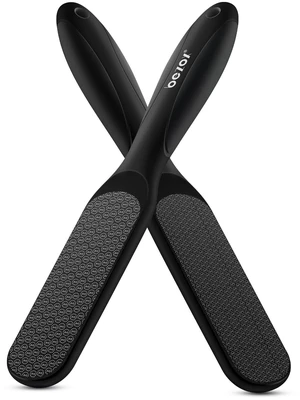 Double-Sided Glass Foot File Callus Remover(1 PCS), Foot Scrubber for Dead Skin, Smooth Feet Pedicure Tools for Feet, Pumice Stone for Feet, Heel Scraper for Cracked Heels - Black Double-Sided Glass Foot File Callus Remover(1 PCS), Foot Scrubber for Dead Skin, Smooth Feet Pedicure Tools for Feet, Pumice Stone for Feet, Heel Scraper for Cracked Heels - Black