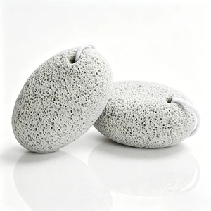 2-Pack Natural Pumice Stone for Feet Lava Callus Remover for Dry or Wet Use, Natural Foot File Exfoliation, Pedicure Tools for at Home, White 2-Pack Natural Pumice Stone for Feet Lava Callus Remover for Dry or Wet Use, Natural Foot File Exfoliation, Pedicure Tools for at Home, White