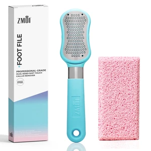 Premium Foot File 2-in-1 Callus Remover for Feet with Dead Skin Storage + 2 in 1 Siliglass Pumice Stone Callus Remover for Feet, Elbows, Hands, and Knees Premium Foot File 2-in-1 Callus Remover for Feet with Dead Skin Storage + 2 in 1 Siliglass Pumice Stone Callus Remover for Feet, Elbows, Hands, and Knees