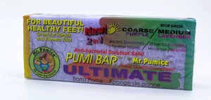 Ultimate PUMI Bar (Single): 2-in-1 Callus Remover, Pedicure Stone & Ped File Scrubber for Smooth Feet and Heels, Dual-Grit (Medium + Coarse) (8 Bars) Ultimate PUMI Bar (Single): 2-in-1 Callus Remover, Pedicure Stone & Ped File Scrubber for Smooth Feet and Heels, Dual-Grit (Medium + Coarse) (8 Bars)