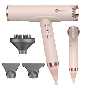 Professional Ionic Hair Dryer, High-Speed Blow Dryer with Brushless Motor for Salon Use, Lightweight Compact Hairdryer for Travel, Low Noise Quiet for Home, Ceramic Pink Professional Ionic Hair Dryer, High-Speed Blow Dryer with Brushless Motor for Salon Use, Lightweight Compact Hairdryer for Travel, Low Noise Quiet for Home, Ceramic Pink