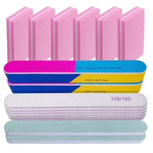 Nail File and Buffer Set (16 Pack), Nail File Kit Professional Nail Files & Buffers Manicure Supplies Filer Buffer for Natural Nails, 100/180 Grit 7 Way Nail Filing Polishing Buffer for Nail Care Nail File and Buffer Set (16 Pack), Nail File Kit Professional Nail Files & Buffers Manicure Supplies Filer Buffer for Natural Nails, 100/180 Grit 7 Way Nail Filing Polishing Buffer for Nail Care