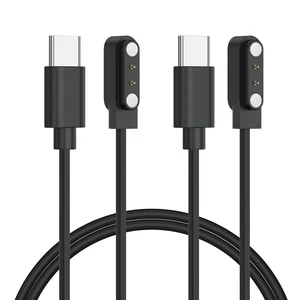 2 Pack for Gloryfit Smart Watch Charger, USB-C Magnetic Charging Cable for GloryFit T80 T70 T60 T50 P99 P98 Smart Watches 2 Pack for Gloryfit Smart Watch Charger, USB-C Magnetic Charging Cable for GloryFit T80 T70 T60 T50 P99 P98 Smart Watches