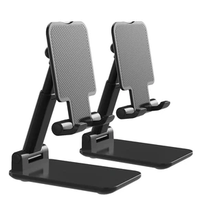 Phone Stand 2Pack Cell Phone Holder for iPhone Office Desk Accessories | Mini, Weighted base, Cute, Portable, Fully Foldable, Under 8" Devices, All Smart phones, Office Accessories,2Pack Phone Stand 2Pack Cell Phone Holder for iPhone Office Desk Accessories | Mini, Weighted base, Cute, Portable, Fully Foldable, Under 8" Devices, All Smart phones, Office Accessories,2Pack