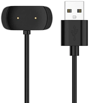 Charger for Amazfit Bip 5/Bip 3/Bip U | T-Rex Pro | GTS 4 mini | GTS 2 mini | GTS 2 | GTS 2e | GTR mini | GTR 2 | GTR 2e | Active, Replacement USB Charging Cable Cord Smartwatch Accessories (3.3ft/1m) Charger for Amazfit Bip 5/Bip 3/Bip U | T-Rex Pro | GTS 4 mini | GTS 2 mini | GTS 2 | GTS 2e | GTR mini | GTR 2 | GTR 2e | Active, Replacement USB Charging Cable Cord Smartwatch Accessories (3.3ft/1m)