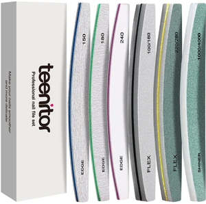 Nail File Buffer, Nail Files, Nail Buffer Set to File, Shape,Smooth, Buffer and Shine Nails, Half-Moon Nail File Buffer, Nail Files, Nail Buffer Set to File, Shape,Smooth, Buffer and Shine Nails, Half-Moon
