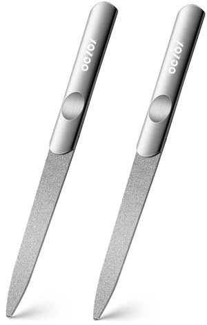 Metal Nail File Durable, Double-Sided Precision Fingernail Files for Women, Stainless Steel Finger Nail Buffer for Smooth, Shiny, Salon-Worthy Nails Metal Nail File Durable, Double-Sided Precision Fingernail Files for Women, Stainless Steel Finger Nail Buffer for Smooth, Shiny, Salon-Worthy Nails