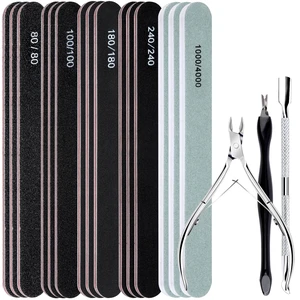Nail File Kit, Nail File, 15 PCS Emery Boards For Nails, Fingernail Files, Nail Files For Natural Nails, Nail Filer, Cuticle Trimmer, Cuticle Pusher, Manicure Tools, Nail Care Kit, Nail Tools Nail File Kit, Nail File, 15 PCS Emery Boards For Nails, Fingernail Files, Nail Files For Natural Nails, Nail Filer, Cuticle Trimmer, Cuticle Pusher, Manicure Tools, Nail Care Kit, Nail Tools