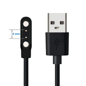 Smart Watch Universal Charger Magnetic,da fit Smartwatch Accessories 2 Pin 4mm Pin-Pitch Magnetic Replacement Charger Cable Compatible for All 2-Pin 3.8mm - 4.2mm-Pin-Pitch Smart watch & Wearables Smart Watch Universal Charger Magnetic,da fit Smartwatch Accessories 2 Pin 4mm Pin-Pitch Magnetic Replacement Charger Cable Compatible for All 2-Pin 3.8mm - 4.2mm-Pin-Pitch Smart watch & Wearables