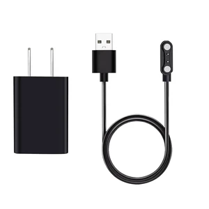 Fast Wall Smart Watch Charger, 2-Pin 4 mm Magnetic USB Charging Cable, Replacement Charging Cord for Smartwatch & Fitness Tracker, Strong Magnetic Adsorption, Fast Safe Charging Fast Wall Smart Watch Charger, 2-Pin 4 mm Magnetic USB Charging Cable, Replacement Charging Cord for Smartwatch & Fitness Tracker, Strong Magnetic Adsorption, Fast Safe Charging