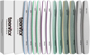 12pcs Nail Files and Buffers, Nail File Nail Buffer Block for Women, Emery Boards for Nails Nail Buffer and Shine Kit, Fingernail Files 100/180 Grit Nail Files for Natural Nails 12pcs Nail Files and Buffers, Nail File Nail Buffer Block for Women, Emery Boards for Nails Nail Buffer and Shine Kit, Fingernail Files 100/180 Grit Nail Files for Natural Nails