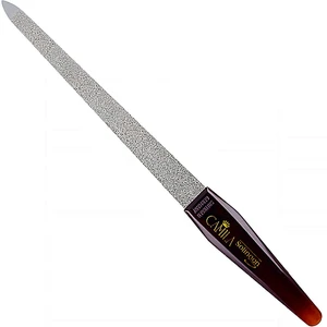 CS19 Sapphire Metal Nail File for Natural Nails Fingernail and Toenail Care, 8" Double Sided Coarse and Fine for Manicure and Pedicure CS19 Sapphire Metal Nail File for Natural Nails Fingernail and Toenail Care, 8" Double Sided Coarse and Fine for Manicure and Pedicure