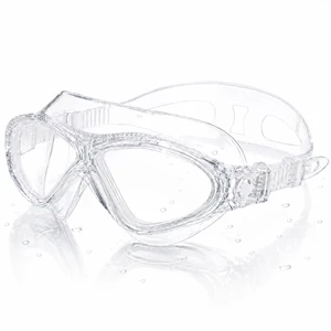 180° Panoramic Swim Goggles for Adults, Ultra-Comfort Liquid Silicone Anti-Fog Lenses with UV Protection for Pool & Outdoor Surface Swimming Women Men Youth 180° Panoramic Swim Goggles for Adults, Ultra-Comfort Liquid Silicone Anti-Fog Lenses with UV Protection for Pool & Outdoor Surface Swimming Women Men Youth