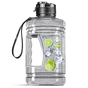 Half Gallon Water Bottle with Motivational Time Marker74oz Water Jug | Strap & Handle Large-Capacity Leakproof Water Bottles for Travel Sport Gym OutdoorClear) Half Gallon Water Bottle with Motivational Time Marker74oz Water Jug | Strap & Handle Large-Capacity Leakproof Water Bottles for Travel Sport Gym OutdoorClear)
