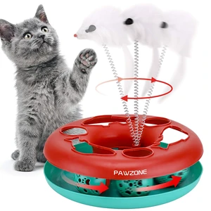 Cat Toys, Cat Toys for Indoor Cats,Interactive Kitten Toys Roller Tracks with Catnip Spring Pet Toy with Exercise Balls Teaser Mouse (red) Cat Toys, Cat Toys for Indoor Cats,Interactive Kitten Toys Roller Tracks with Catnip Spring Pet Toy with Exercise Balls Teaser Mouse (red)