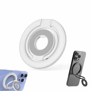 Magnetic Phone Ring Holder for Phone, 360° Metal Folding Dual-Sided Magnetic Cell Phone Finger Ring Stand Holder for iPhone 18-12 Pro Max for Car Mounts (White) Magnetic Phone Ring Holder for Phone, 360° Metal Folding Dual-Sided Magnetic Cell Phone Finger Ring Stand Holder for iPhone 18-12 Pro Max for Car Mounts (White)