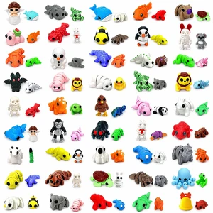 102PCS Mini & Tiny 3D Printed Animals, Flexible Articulated Fidget Toys | 52 Mini + 50 Tiny Animals for Party Favors, Classroom Rewards, Goodie Bag Stuffers, Treasure Boxes, Collecting & Desk Pets 102PCS Mini & Tiny 3D Printed Animals, Flexible Articulated Fidget Toys | 52 Mini + 50 Tiny Animals for Party Favors, Classroom Rewards, Goodie Bag Stuffers, Treasure Boxes, Collecting & Desk Pets
