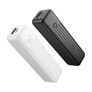 2-Pack Small Portable Charger 5000mAh Power Bank Travel Battery Pack | Dual USBPocket SizeLightweightfor BackpackCompatible with iPhone 18 Android etc18.5WhFlight-SafeCompactBlack+White 2-Pack Small Portable Charger 5000mAh Power Bank Travel Battery Pack | Dual USBPocket SizeLightweightfor BackpackCompatible with iPhone 18 Android etc18.5WhFlight-SafeCompactBlack+White