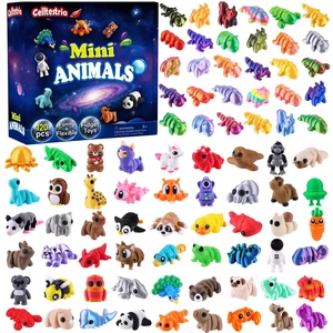 120Pcs 3D Printed Animals Figurines Articulated Fidget Toys | Mini 3D Printed Figurines for Goodie Bags Classroom Prize Rewards Party Favors Gifts Exchange 120Pcs 3D Printed Animals Figurines Articulated Fidget Toys | Mini 3D Printed Figurines for Goodie Bags Classroom Prize Rewards Party Favors Gifts Exchange