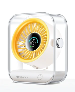 USB Desk Fan, Quiet Table Fan with Turbo Airflow, 100 Speeds, Digital Display, 90° Rotating, Small Rechargeable Battery Desktop Fans for Bedroom Home Office Travel, Ivory USB Desk Fan, Quiet Table Fan with Turbo Airflow, 100 Speeds, Digital Display, 90° Rotating, Small Rechargeable Battery Desktop Fans for Bedroom Home Office Travel, Ivory