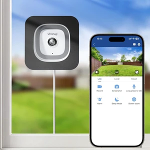No Drill 2K Window Camera with Angled Mount, 5GHz&2.4GHz WiFi Indoor Camera for Home Security for Outdoor Monitoring, Anti-Glare Color Night Vision, 24/7 Recording, Free Human/Car/Pet Detection, Alexa No Drill 2K Window Camera with Angled Mount, 5GHz&2.4GHz WiFi Indoor Camera for Home Security for Outdoor Monitoring, Anti-Glare Color Night Vision, 24/7 Recording, Free Human/Car/Pet Detection, Alexa