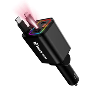 Starlight Fast Car Charger, 4 in 1 Cigarette Lighter Chargers with USB Type C Ports Retractable Cord Display, for iPhone 17 16 15 14 Pro Max Plus/iPad, Car Truck Essentials Gift for Women Men Starlight Fast Car Charger, 4 in 1 Cigarette Lighter Chargers with USB Type C Ports Retractable Cord Display, for iPhone 17 16 15 14 Pro Max Plus/iPad, Car Truck Essentials Gift for Women Men