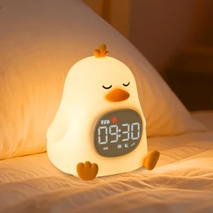 Duck Alarm Clock with Night Light for Kids, Ok to Wake Clock | Cute Kids Digital Desk Clock for Bedroom, Dual Alarm, Sleep Trainer, Multicolor Night Light, White Noise, Gift for Girls Boys Duck Alarm Clock with Night Light for Kids, Ok to Wake Clock | Cute Kids Digital Desk Clock for Bedroom, Dual Alarm, Sleep Trainer, Multicolor Night Light, White Noise, Gift for Girls Boys