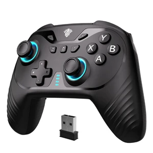 Gaming Wireless Controller for PC, Switch, Steam Deck, Android, iOS | Hall Effect Joysticks&Triggers/RGB Lighting/1000Hz Polling/Adjustable Turbo/2 Back Buttons/Vibration/1000mah Battery (Black) Gaming Wireless Controller for PC, Switch, Steam Deck, Android, iOS | Hall Effect Joysticks&Triggers/RGB Lighting/1000Hz Polling/Adjustable Turbo/2 Back Buttons/Vibration/1000mah Battery (Black)