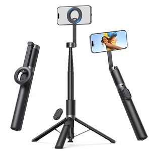 71" Magnetic Tripod for iPhone Auto-Open with Rechargeable Remote | N55 for Magsafe Phone Tripod Stand, Aluminum Selfie Stick for Travel Video Recording Vlogging fit iPhone 18 17 16 Duo Pro Max 71" Magnetic Tripod for iPhone Auto-Open with Rechargeable Remote | N55 for Magsafe Phone Tripod Stand, Aluminum Selfie Stick for Travel Video Recording Vlogging fit iPhone 18 17 16 Duo Pro Max