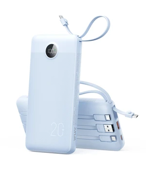Portable Charger 4-Built-in-Cable 20000mAh Power Bank Fast Charging | Battery Protection,Flight-Approved,USB-C Cable,22.5W PD,Slim,Travel Essentials,Battery Pack for iPhone,iPad,Galaxy,Sky-Blue Portable Charger 4-Built-in-Cable 20000mAh Power Bank Fast Charging | Battery Protection,Flight-Approved,USB-C Cable,22.5W PD,Slim,Travel Essentials,Battery Pack for iPhone,iPad,Galaxy,Sky-Blue
