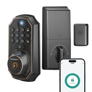 Fingerprint Door Lock Keyless Entry Door Lock Keypad Deadbolt Lock for Front Door Smart Lock App Control Easy Installation Fingerprint Door Lock Keyless Entry Door Lock Keypad Deadbolt Lock for Front Door Smart Lock App Control Easy Installation