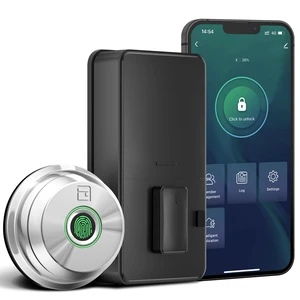 Fingerprint Deadbolt with App, Smart Lock for Font Door | Keyless Entry Door Lock, Biometric DeadBolt, Electronic Door Knob, Auto Lock, Back-Up Key, Black Dead Bolt, Easy Installation Fingerprint Deadbolt with App, Smart Lock for Font Door | Keyless Entry Door Lock, Biometric DeadBolt, Electronic Door Knob, Auto Lock, Back-Up Key, Black Dead Bolt, Easy Installation