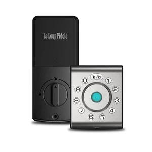 Smart Lock Keyless Entry Door Lock with Keypad Deadbolt, Fingerprint & Anti-Peek Code, Compact Design, Auto-Lock, Easy Install for Home//Office (Matte Black) Smart Lock Keyless Entry Door Lock with Keypad Deadbolt, Fingerprint & Anti-Peek Code, Compact Design, Auto-Lock, Easy Install for Home//Office (Matte Black)