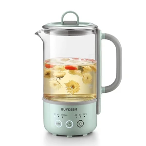 K313 Travel Electric Kettle, Mini Healthy-Care Beverage Kettle, Tea Maker with Heat Resistant DURAN® Glass & Durable Pro 18/10 Pro Stainless Steel, 0.6L, Cozy Greenish K313 Travel Electric Kettle, Mini Healthy-Care Beverage Kettle, Tea Maker with Heat Resistant DURAN® Glass & Durable Pro 18/10 Pro Stainless Steel, 0.6L, Cozy Greenish