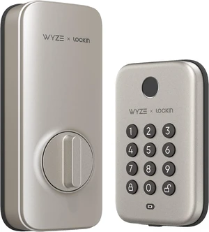 Bolt, Fingerprint Unlock with Keypad, Electronic Entry Door Smart Deadbolt Lock, IPX5 Weatherproof, Easy Installation, Satin Nicke Bolt, Fingerprint Unlock with Keypad, Electronic Entry Door Smart Deadbolt Lock, IPX5 Weatherproof, Easy Installation, Satin Nicke