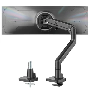 Heavy Duty Monitor Arm, 17-57" Ultrawide, Gas Spring, 59.4 lbsBlack | Desk Monitor Mount Holds 49" 57" Ultrawide Curved Screen Up to 59.4 lbs with No Sag,Clamp & Grommet Arm,75/100 VESA Heavy Duty Monitor Arm, 17-57" Ultrawide, Gas Spring, 59.4 lbsBlack | Desk Monitor Mount Holds 49" 57" Ultrawide Curved Screen Up to 59.4 lbs with No Sag,Clamp & Grommet Arm,75/100 VESA