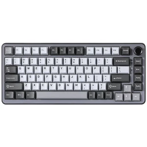 B75 75% Hot Swap RGB Mechanical Keyboard(Dark Grey,Cocoa V2) | Wired, Function Knob, Gasket Mount, Creamy Typing, Pre-Lubed Switches, Double-Shot PBT Keycaps, for Win/Mac B75 75% Hot Swap RGB Mechanical Keyboard(Dark Grey,Cocoa V2) | Wired, Function Knob, Gasket Mount, Creamy Typing, Pre-Lubed Switches, Double-Shot PBT Keycaps, for Win/Mac