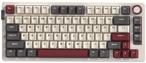 Neon S75 Wireless Mechanical Gaming Keyboard, 80-Key Layout w/Volume Knob, Bluetooth / 2.4GHz / USB-C, Hot-Swappable Blue Switches, RGB Backlit, 6000mAh Battery, Windows & macOS, White Neon S75 Wireless Mechanical Gaming Keyboard, 80-Key Layout w/Volume Knob, Bluetooth / 2.4GHz / USB-C, Hot-Swappable Blue Switches, RGB Backlit, 6000mAh Battery, Windows & macOS, White