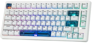 HE80 Hall Effect Gaming Keyboard, 8K Polling & 32K Scan | Creamy Gasket, DKS, SOCD, Hot-Swappable, RGB Backlit, Wired Gaming Keyboard for PC & Mac (White) HE80 Hall Effect Gaming Keyboard, 8K Polling & 32K Scan | Creamy Gasket, DKS, SOCD, Hot-Swappable, RGB Backlit, Wired Gaming Keyboard for PC & Mac (White)